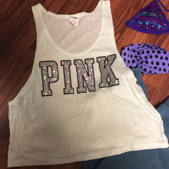VS bundle—Swim suits, VS pink crop tank! - Picture 4 of 5